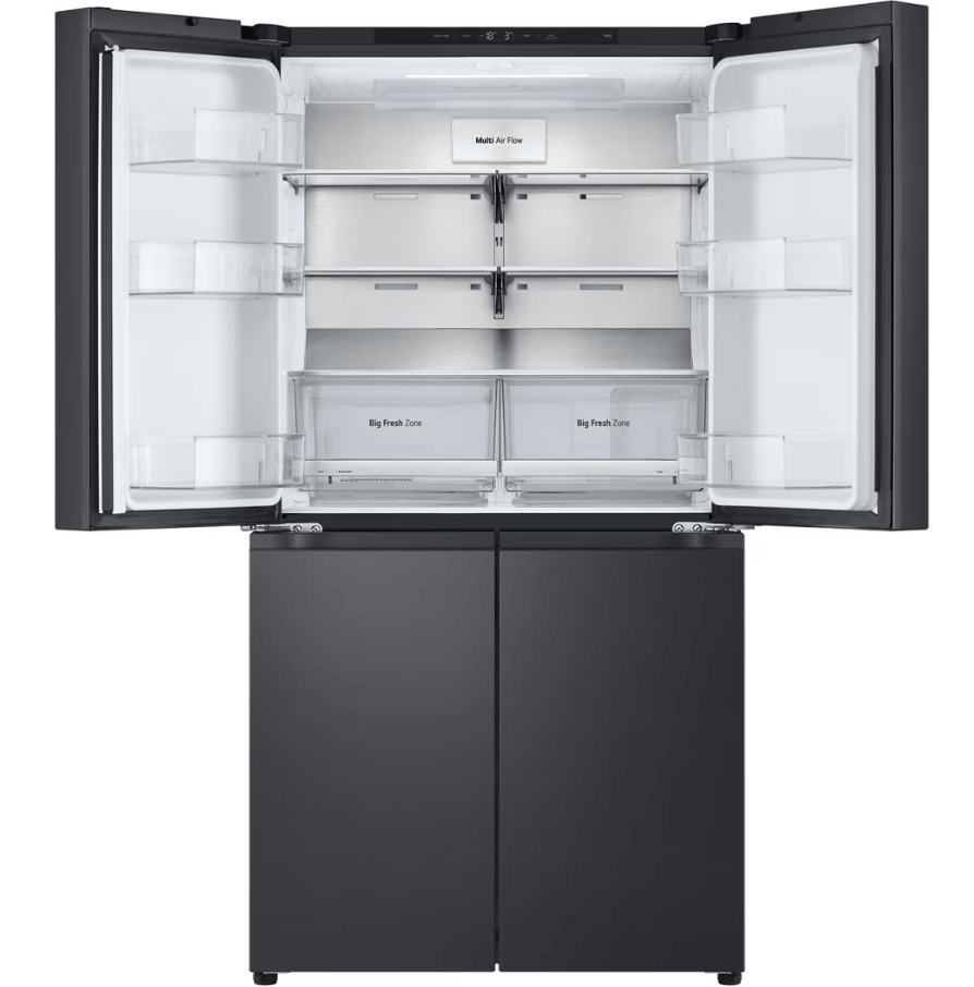 LG Fridge 665L French Door In Matte Black Finish 665L 6