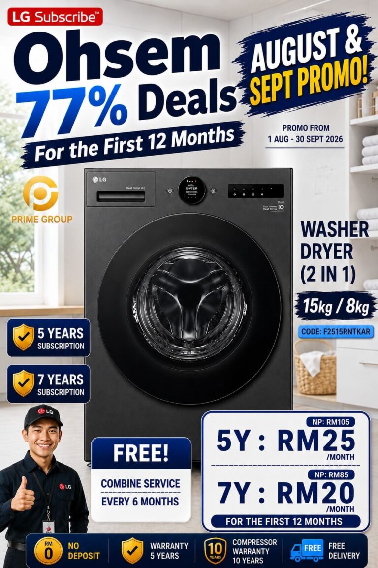 5. merdeka promo washer dryer 2 in 1