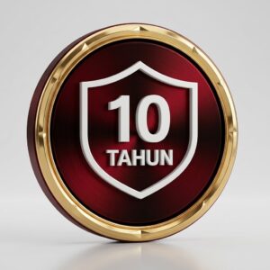 Waranti Sehingga 10 Tahun