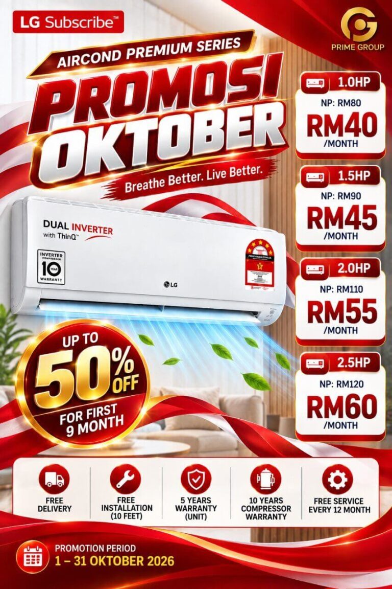 promosi oktober aircond premium series